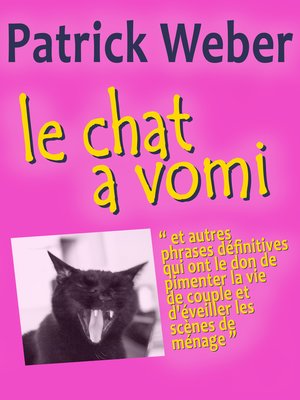 cover image of Le Chat a vomi